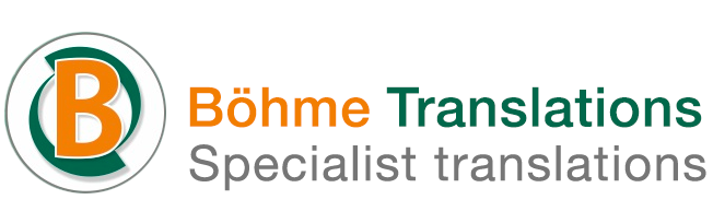 Böhme Translations - Specialist translations